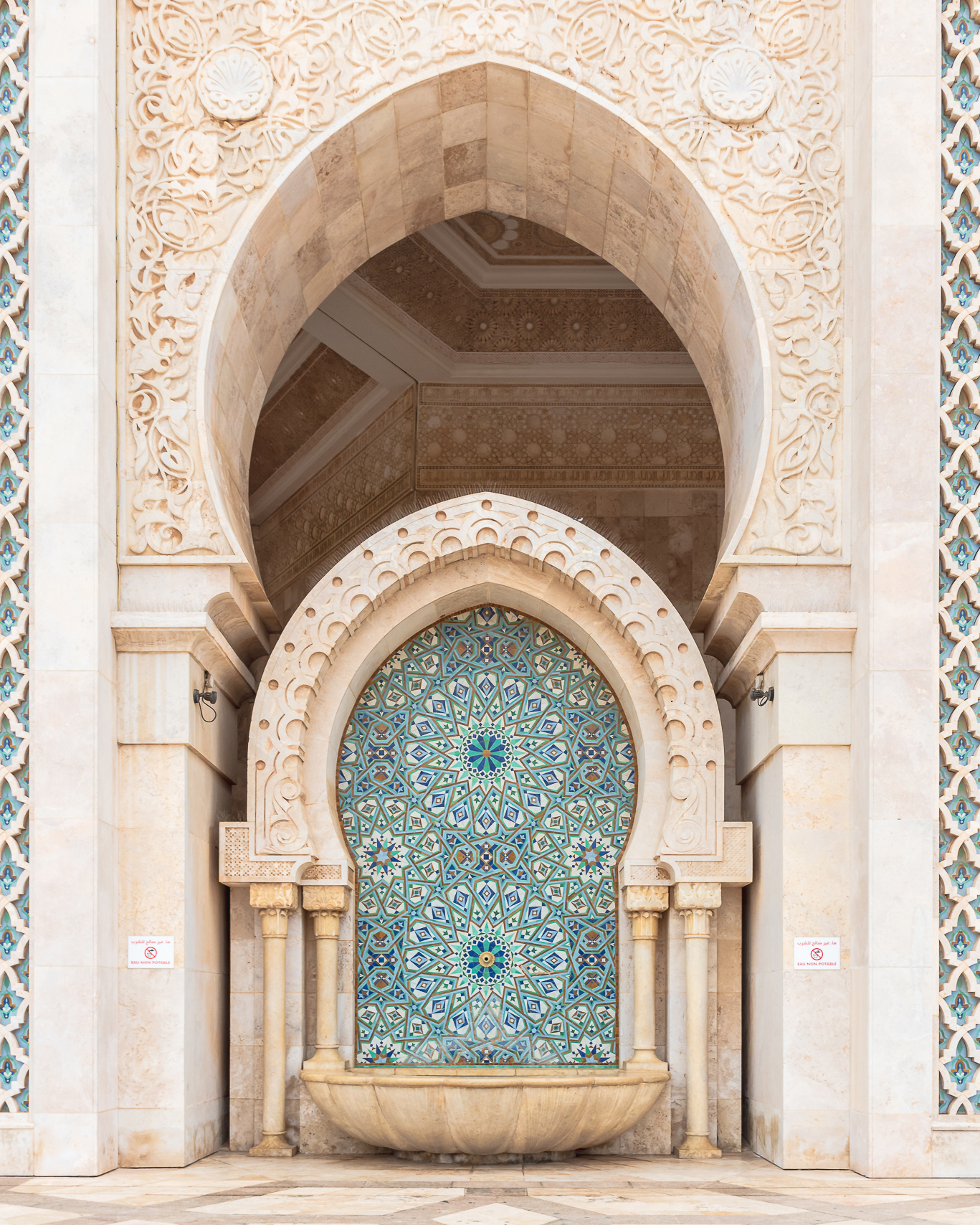 Monica Gotta Photography - moschera Hassan II - esterno