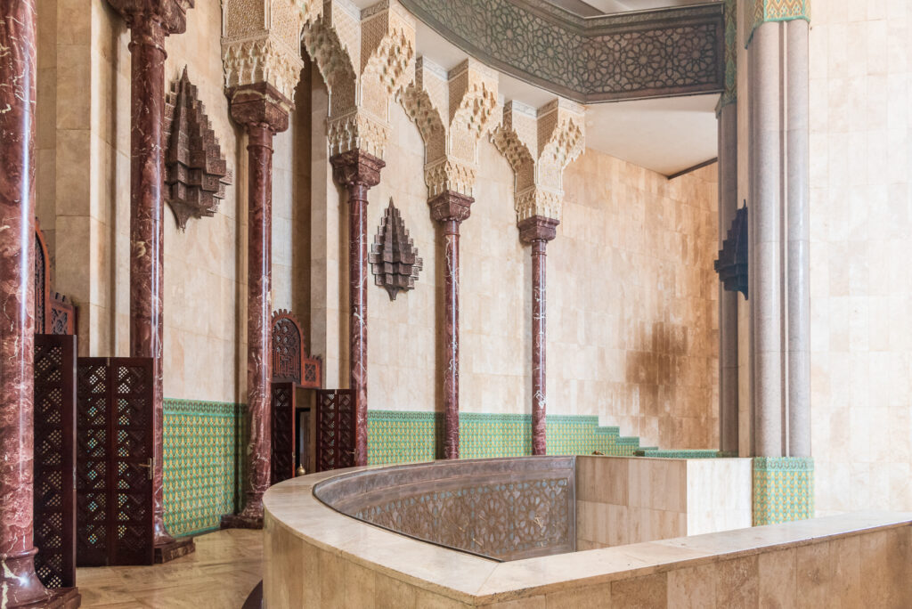 Monica Gotta Photography - moschera Hassan II - interno