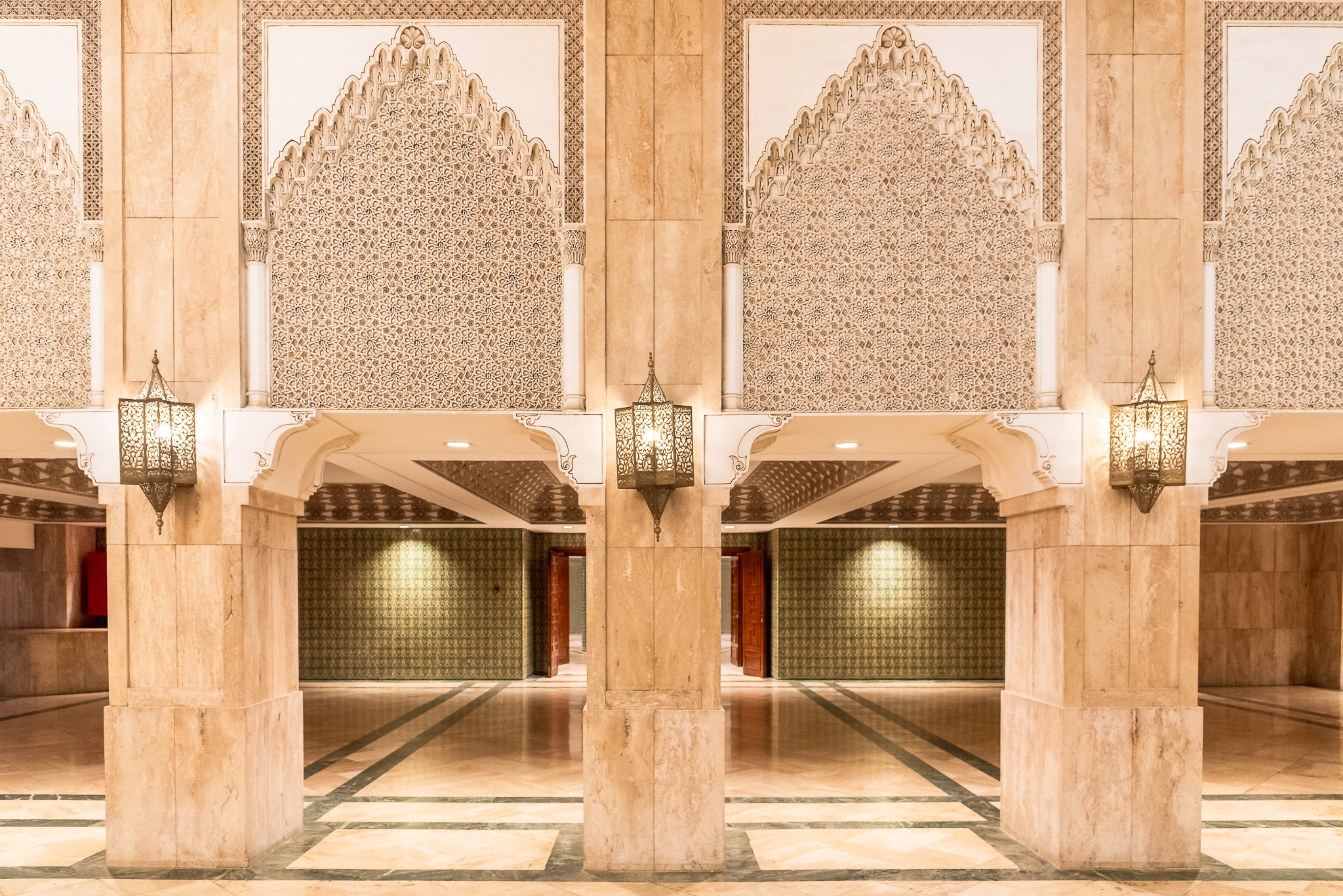 Monica Gotta Photography - moschera Hassan II - interno