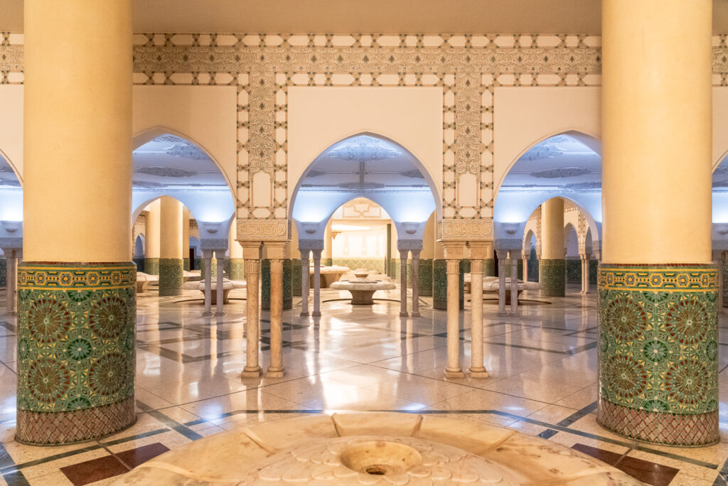 Monica Gotta Photography - moschera Hassan II - interno